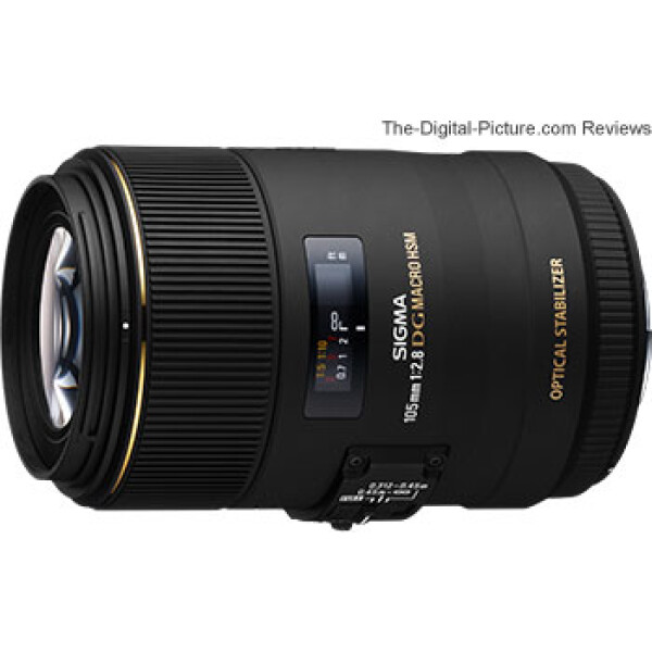 Sigma 105mm f/2.8 EX DG OS HSM Macro для Canon EF