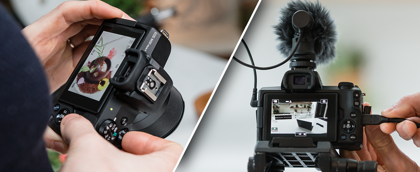 Canon EOS M50 II Vlogger Kit