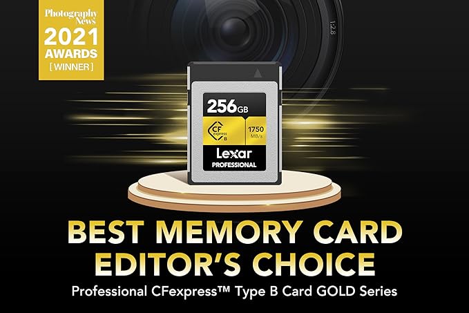 Lexar 256GB Pro CFExpress Type B GOLD