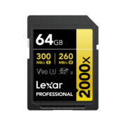 Lexar Pro 64GB UHS-II SDXC Gold