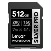 Lexar Pro 512GB UHS-II SDXC Silver Pro