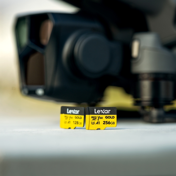 Lexar Pro 256GB UHS-II V60 microSD GOLD